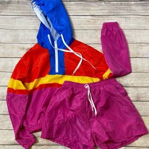 Two Piece Windbreaker Set